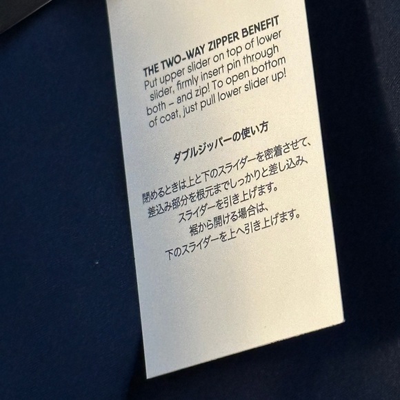 Lands End HyperDry 600 Fill Down Puffer Jacket Women’s Navy Sz Small 6-8 NWT - Picture 13 of 15